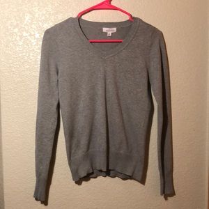 Gray sweater